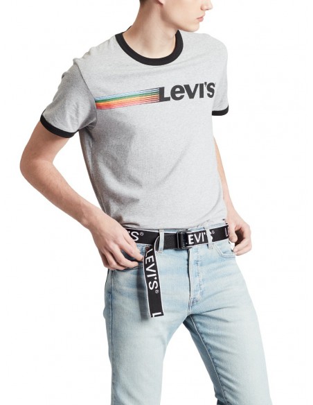 LEVI'S camiseta manga corta SS RINGER TEE BRAND ITEGRATED  para Hombre