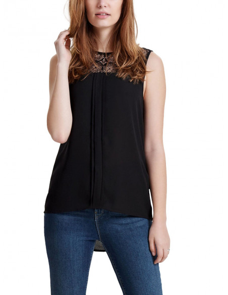 ONLY top onlVENICE S/L LACE TOP NOOS WVN per Dona