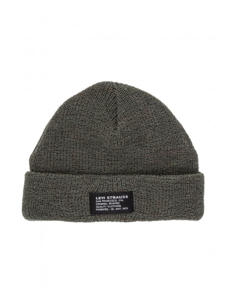 LEVI'S gorro CROPPED BEANIE - NO HORSE PULL PATCH para Hombre