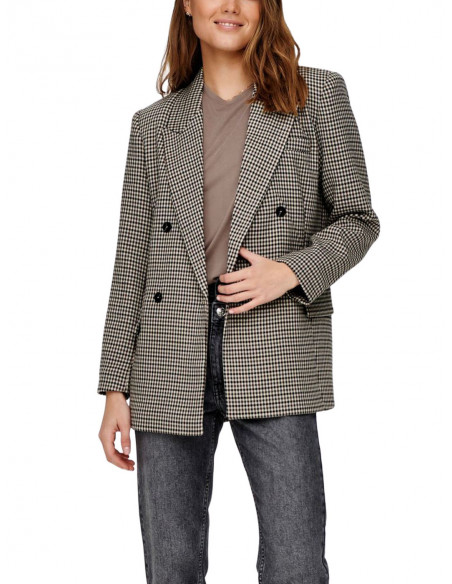 ONLY americana ONLLYDIA L/S CHECK BLAZER TLR para Mujer