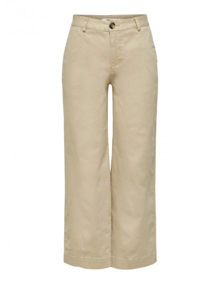 ONLY Pantalones ONLY Pantalones ONLCATH HW STRAIGHT CROP CHINO PANT TLR per  per Dona
