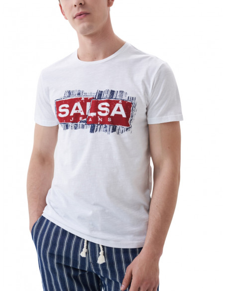 SALSA JEANS camiseta manga corta logo salsa per Home