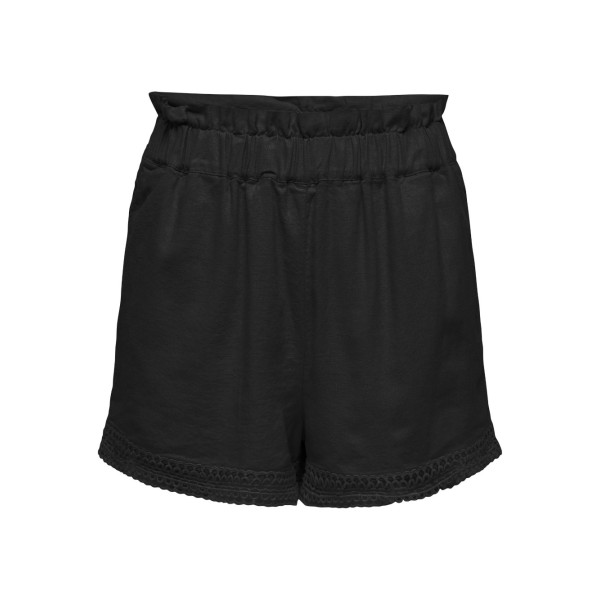 ONLY Shorts ONLCARO MW PB LINEN BL LACE SHORTS PNT para Mujer