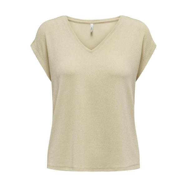 ONLY Top ONLNEW CAROL S/S GLITTER TOP BOX JRS para Mujer