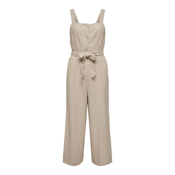 ONLY mono ONLCARO LINEN BL STRAP CROP JUMPSUIT PNT para Mujer