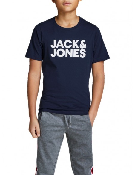 JACK & JONES camiseta manga corta JJECORP LOGO TEE SS CREW NECK SS19 JR NO para Hombre