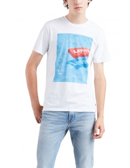 LEVI'S camiseta manga corta GRAPHIC SETIN NECK 2 HM TREND  para Hombre